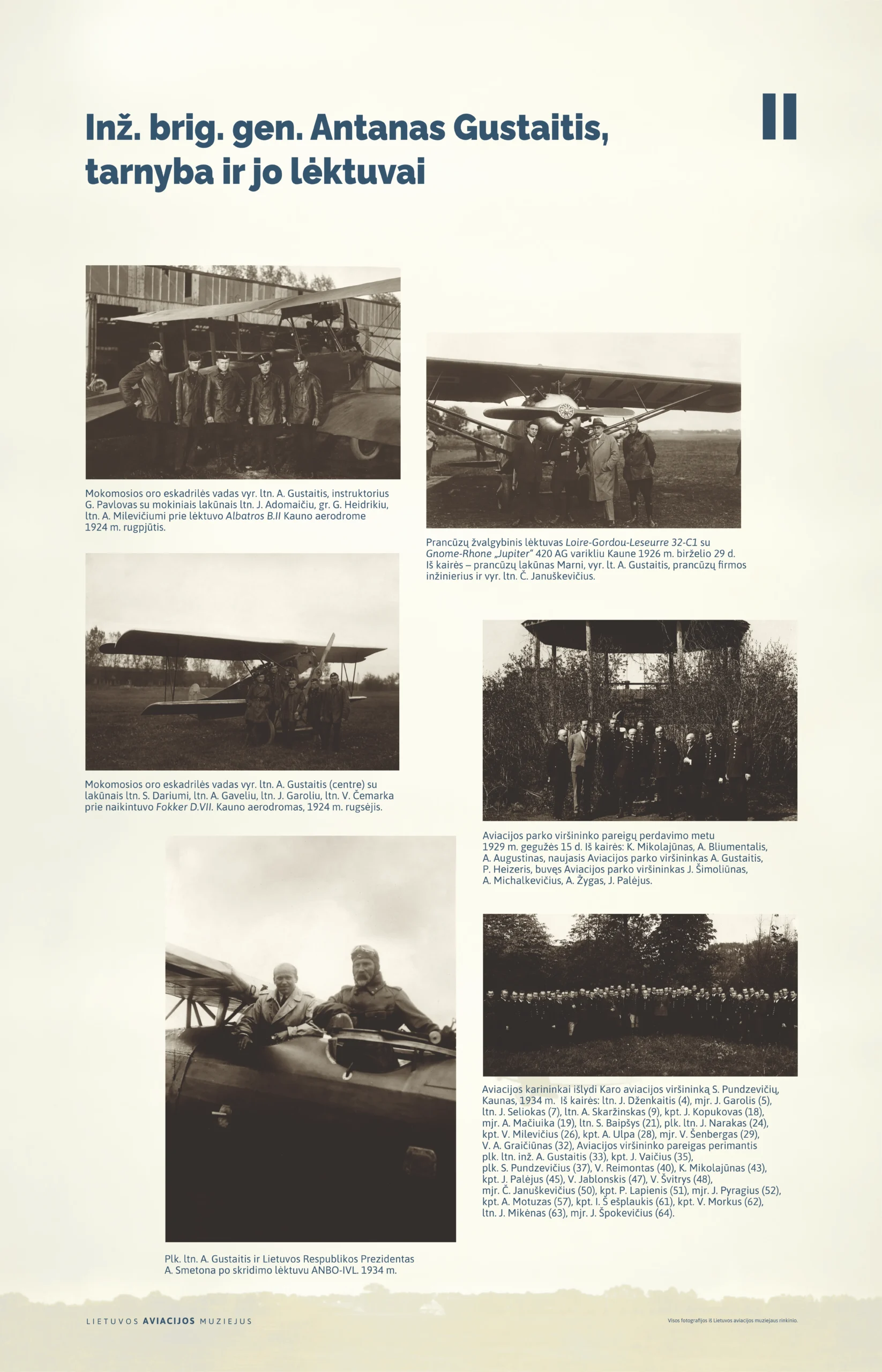 Parodos pasakojimas apie Antaną Gustaitį